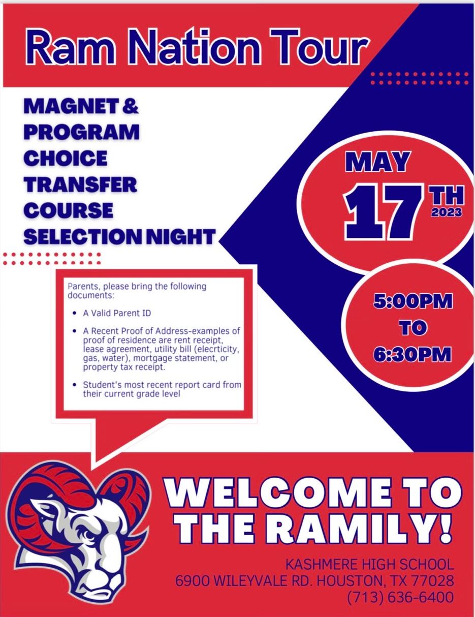 Kashmere HS Course Selection Guide